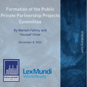 Read more about the article Formation of the Public Private Partnership Projects Committee